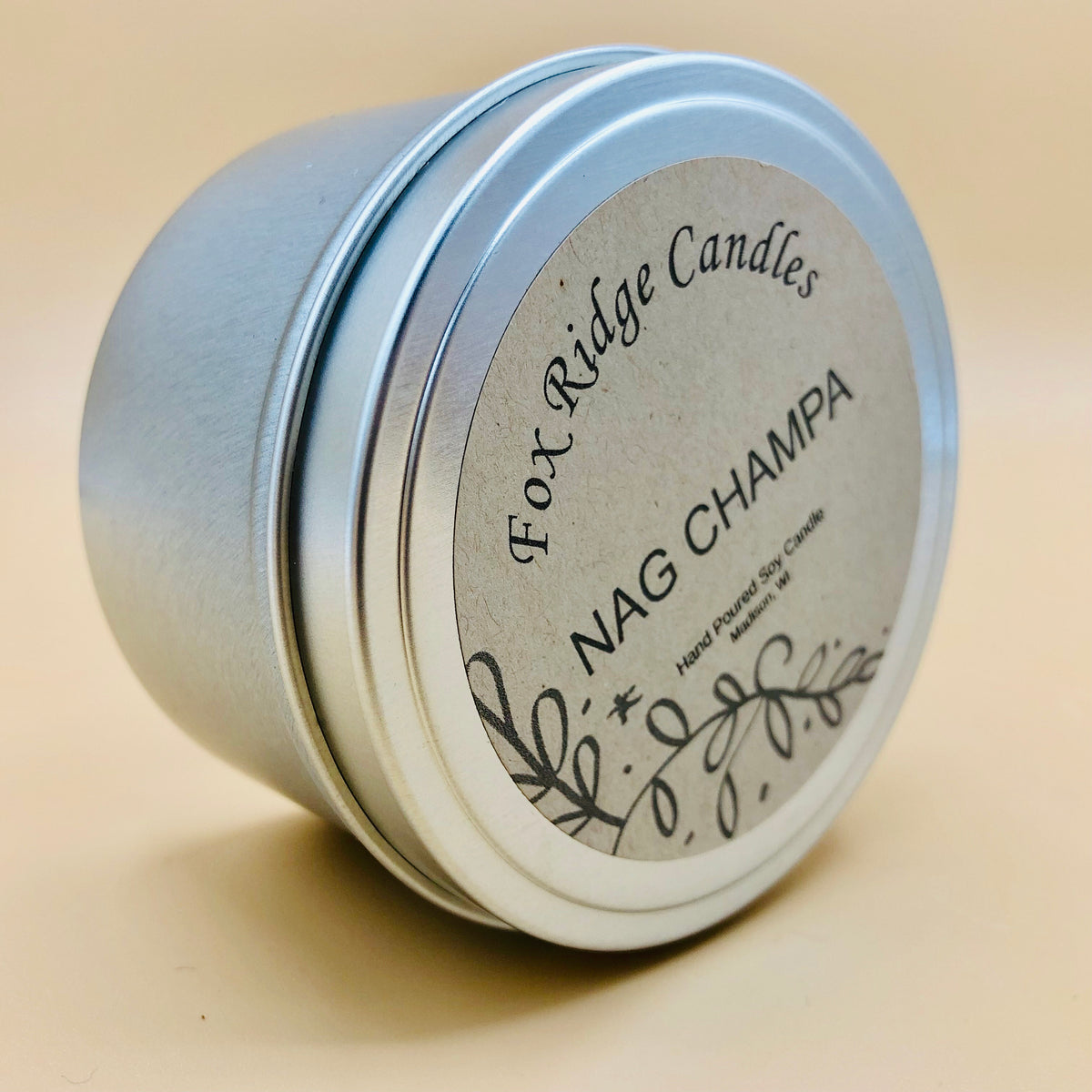 Nag Champa Candle Tin