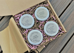 Floral Candle Gift Set